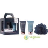 Set Cadou Relax&amp;Refresh Fine Grooming pentru Barbati (Gel de Dus, Sampon pentru Par si Barba, Burete Exfoliant Corp)
