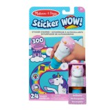 Activitati cu autocolante Sticker WOW Unicorn, Melissa &amp; Doug