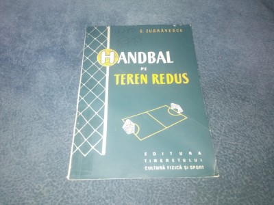 G ZUGRAVESCU - HANDBAL PE TEREN REDUS foto