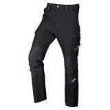 Pantaloni de lucru Mix&amp;Match,elastici,intariri genunchi,negru si verde,marimea L/52,NEO