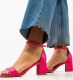 Cumpara ieftin Sandale cu toc Ffion Fuchsia