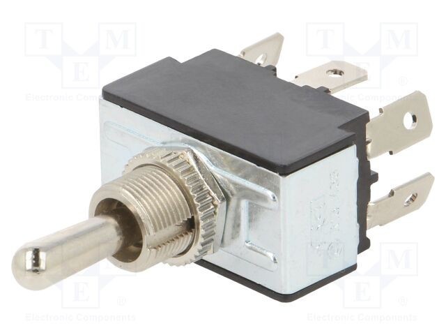 Comutator basculant DPDT ON-OFF-ON 21A/14VDC SWITCH COMPONENTS