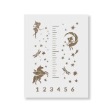 Cumpara ieftin Sablon 900x600x0.7mm Unicorn Scara crestere fetite 1,5m Refolosibil, model MXSP7035