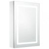 Dulap de baie cu oglinda si LED-uri, 50 x 13 x 70 cm