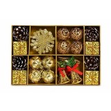 SET ORNAMENTE DE CRACIUN / AURIU - 24P.