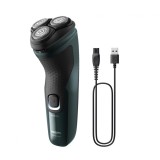 Aparat de ras electric PHILIPS X3002 00, 40 min autonomie, Negru, L x A x I (mm) 80x100x190