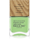 Cumpara ieftin Nails Inc. Vegan Nail Polish lac de unghii cu rezistenta indelungata culoare Easy Being Green 14 ml