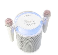 BOXA KARAOKE CU 2 MICROFOANE WIRELESS 10-9010-KARAHOME-WH