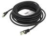Cablu Patch Cord Goobay S/FTP Cat 8.1 LSZH, Cupru, Litat, 7.5m, Negru, RJ45