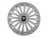 Set 4 capace roti Dino cromat R16 pentru gama auto Toyota, Autohelix MSA