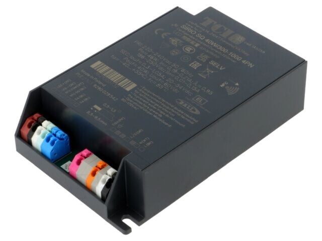 Alimentator LED pulsatoriu TCI 20-54V 70mA-1,05A 220-240V AC