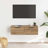 VidaXL Dulap de perete, stejar artizanal, 68x30x20 cm, lemn prelucrat