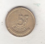 bnk mnd Belgia 5 franci 1986
