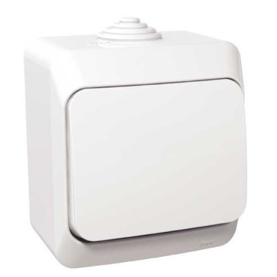 Intrerupator cap scara PT IP44 Schneider Cedar alb WDE000560 foto