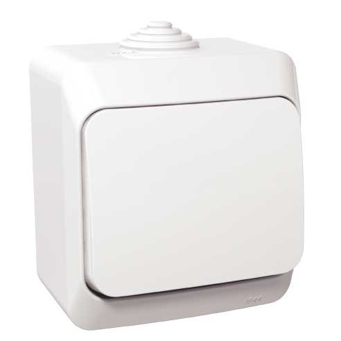 Intrerupator cap scara PT IP44 Schneider Cedar alb WDE000560