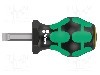 Surubelnita plata WERA Stubby, varf 8.0x1.2mm, lungime 78.5mm