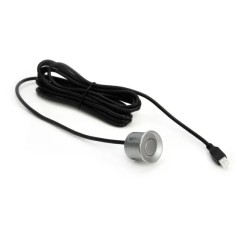 Senzor de parcare Universal pentru sisteme de parcare aftermarket, diametru ? 22 mm, culoare Argintiu foto
