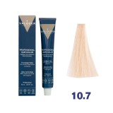 Blond deschis nisipiu 10.7 - Vopsea de par cu plex si arginina Valquer 60g
