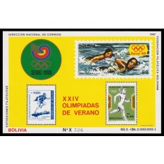 Bolivia 1987 - Jocurile Olimpice, sport, &icirc;not, colita neuzata