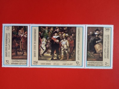 QU AITI STATE, REMBRANDT - SERIE COMPLETĂ MNH foto