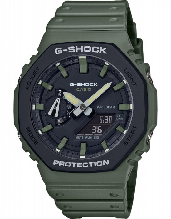 Ceas Barbati, Casio G-Shock, Classic GA-2 GA-2110SU-3A - Marime universala