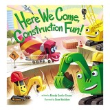 Carte Picture Book pentru Copii - HERE WE COME CONSTRUCTION FUN - Tema Constructii