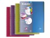 Caiet A4+ spirala 120 file Clairefontaine Lincolor Evolutiv