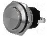 Intrerupator anti-vandalism, OFF-(ON), &Oslash;19mm, BULGIN, MP0037/2