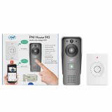 Resigilat : Interfon video inteligent PNI House 910 WiFi HD, P2P, iesire yala, apl