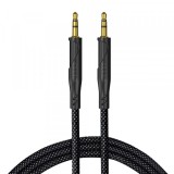 Cablu Audio 3.5mm - 3.5mm Lito LA02, 1m, Negru