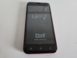 Telefon iHunt Like7 Dual SIM, 16GB 1GB RAM 3G rosu folie ecran