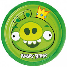 Farfurii Angry Birds Party18cm set 8 buc foto