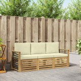 vidaXL Seturi de canapele Lemn Solid de Acacia 3391325