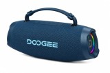 Cumpara ieftin Boxa Portabila Bluetooth DOOGEE Wild Boom, Albastru, 100W Peak (80W RMS), Bluetooth 5.3, IP55, RGB, TWS Stereo, USB, TF Card, AUX, 6000mAh, Curea Umar