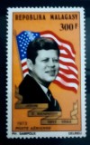 Madagascar 1974 Kennedy, președinte american personalități serie 1v nestampilat