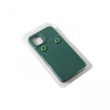 Husa apple iphone 15, flippy, din silicon lichid, interior din microfibra, lentile fosforescente de protectie camera, anti amprenta, rezistenta la soc