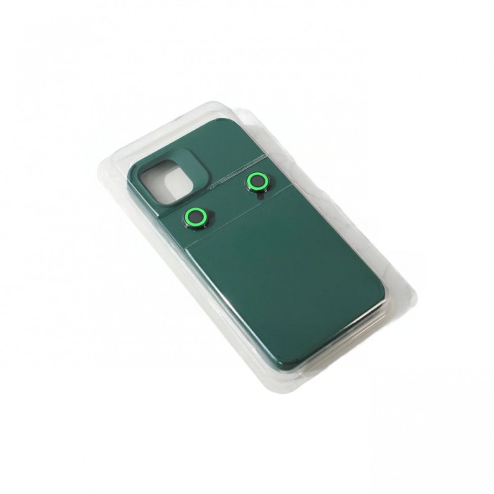 Husa apple iphone 13, flippy, din silicon lichid, interior din microfibra, lentile fosforescente de protectie camera, anti amprenta, rezistenta la soc