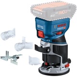 Bosch GKF 18V-8 - Masina de frezat fara acumulatori si incarcator Li-Ion 18 V - Ah 6 6.35 8 mm