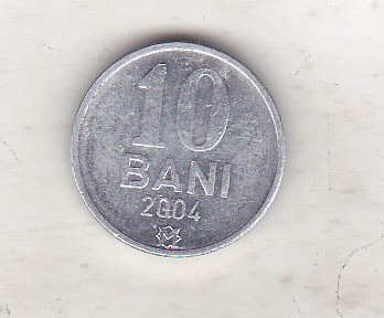 bnk mnd Moldova 10 bani 2004 foto