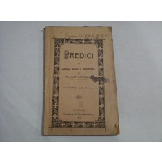 PREDICI LA DUMINICILE TRIODULUI SI PENTICOSTARULUI - Preotul N.RUNCEANU - 1921 - tomul 2