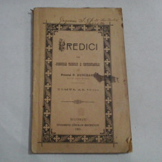 PREDICI LA DUMINICILE TRIODULUI SI PENTICOSTARULUI - Preotul N.RUNCEANU - 1921 - tomul 2