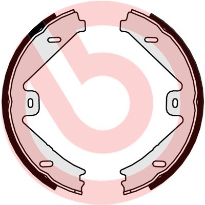 BREMBO S 50 525 ESSENTIAL LINE Set saboti frana, frana de mana foto
