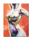 Cumpara ieftin Tablou nud pictat manual, Ramona, 120x90cm ulei pe panza, Valentin Pop