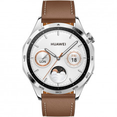 Smartwatch Huawei Watch GT 4, 46mm, Brown Leather Strap