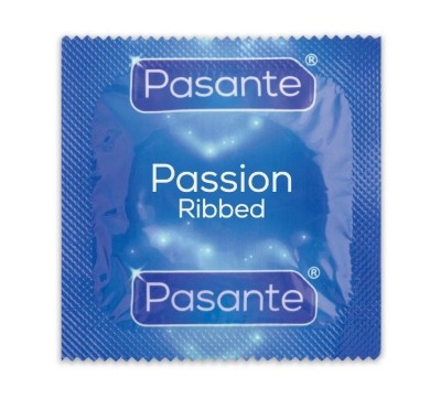 Set 144 Prezervative Pasante Ribbed Passion foto