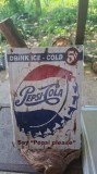 Reclama metalica Pepsi - A