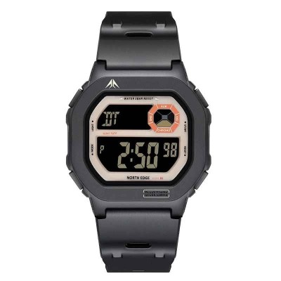 NORTH EDGE X1 , Ceas sport barbatesc quartz, cadran patrat, cronometru, alarma, calendar complet, rezistent la apa 5ATM foto