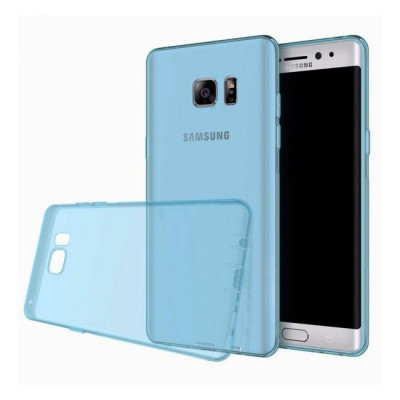 Husa SAMSUNG Galaxy Note 7 / FE - Ultra Slim (Albastru Transparent) foto