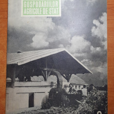 revista gospodariilor agricole de stat septembrie 1958-GAs bragadiru,jimbolia