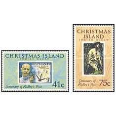 Christmas Island 1990 - Henry Ridley&amp;#x27;s Visit, anniv. serie neuza